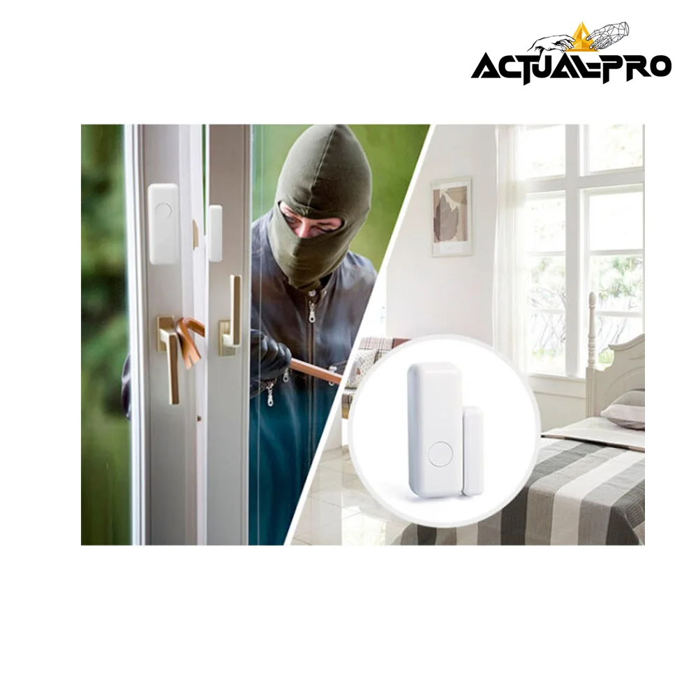 Sensor Magnético de Seguridad para Puertas y Ventanas