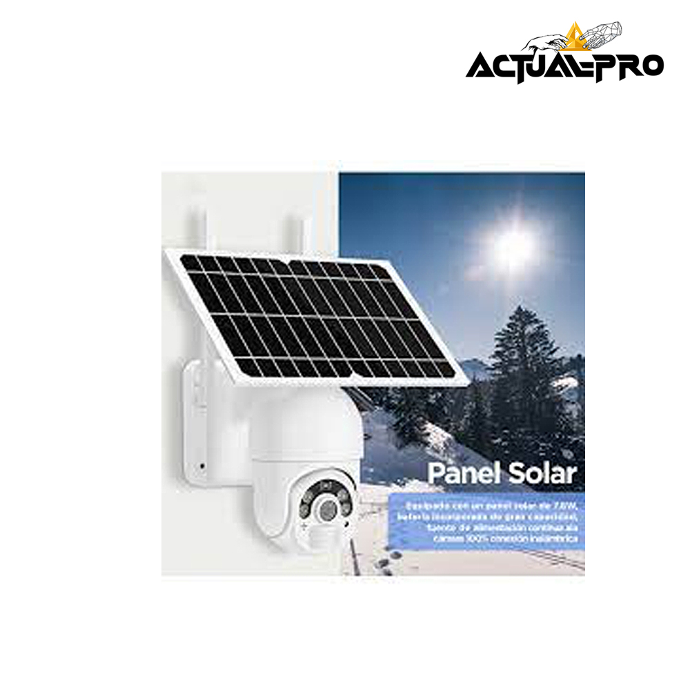 Cámara solar IP 1080p IP66 con sensor de movimiento - fernando400 - ID  868443