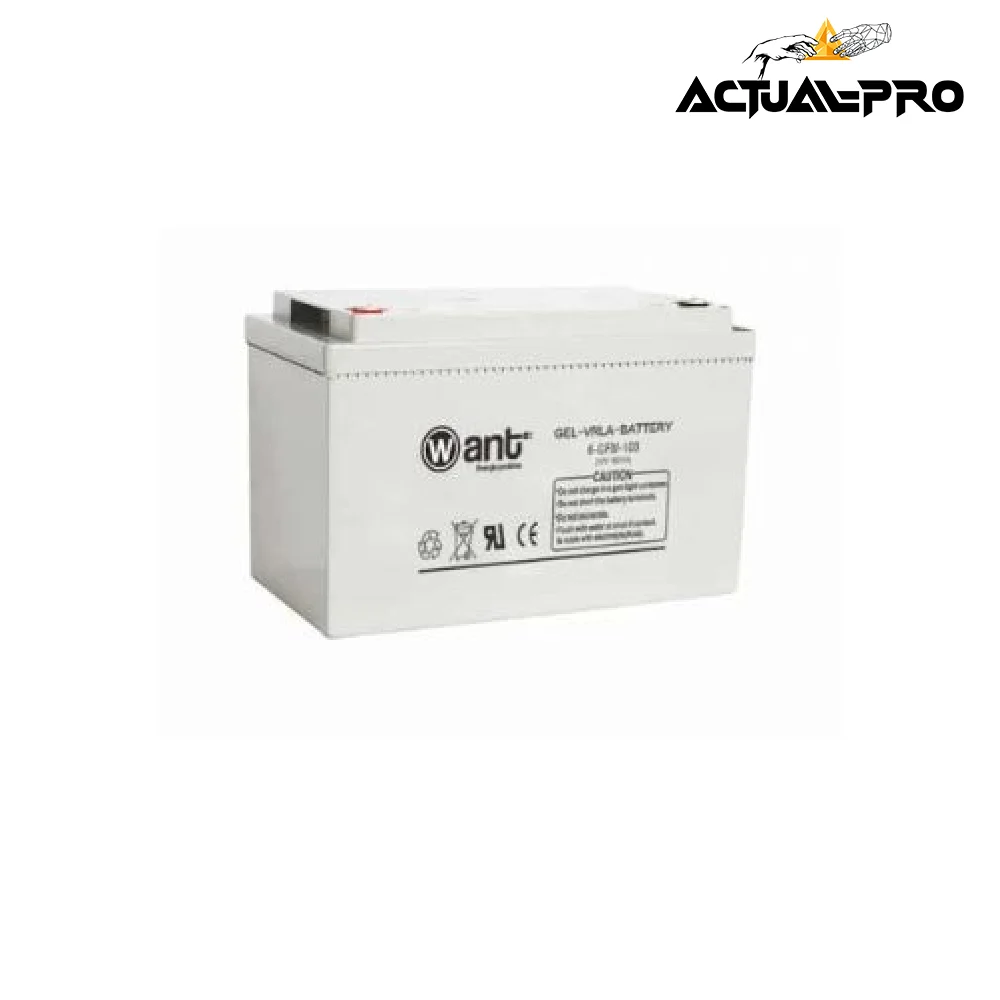 Bateria de gel 100 Ah GFM