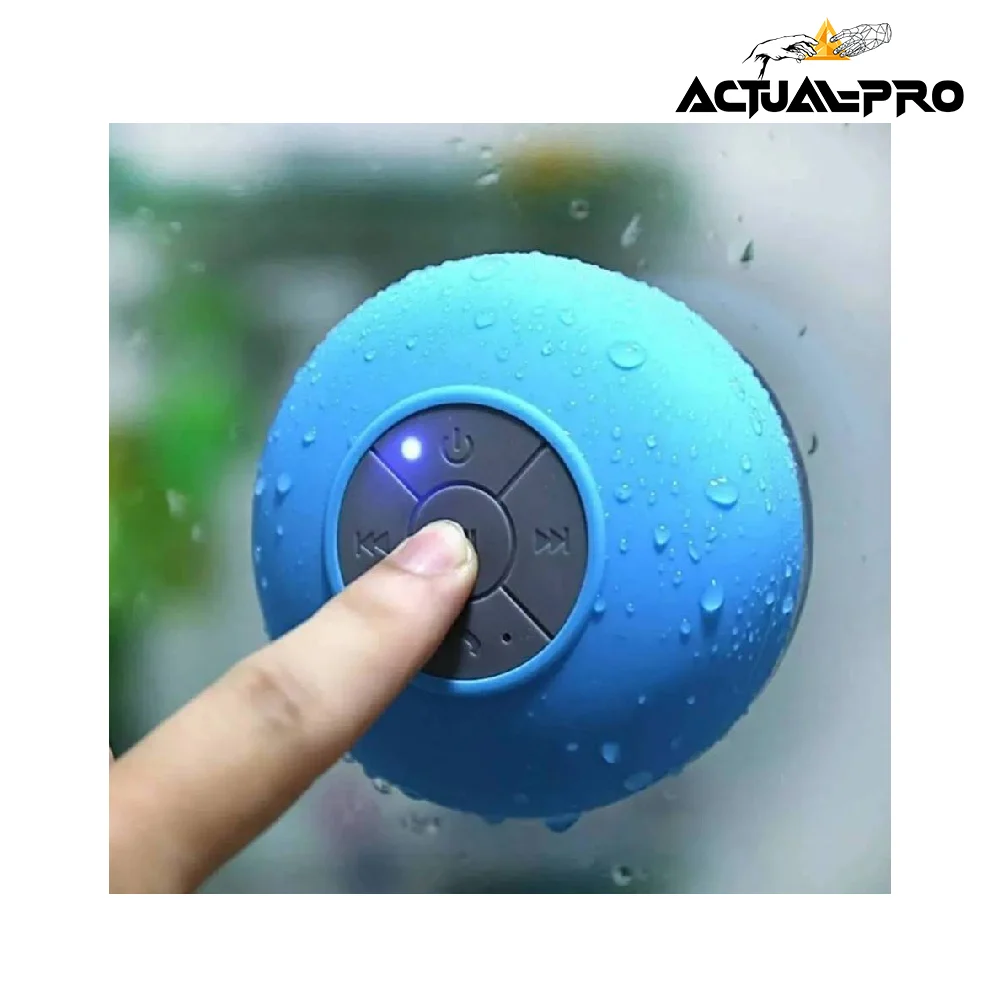 parlante bluetooth resistente al agua