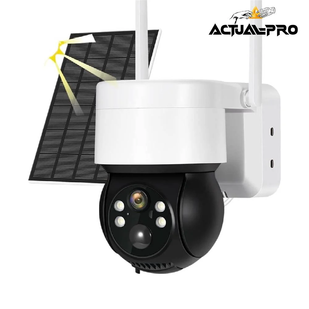 Cámara Solar WIFI Inteligente CCTV con Altavoz Bidireccional IP66