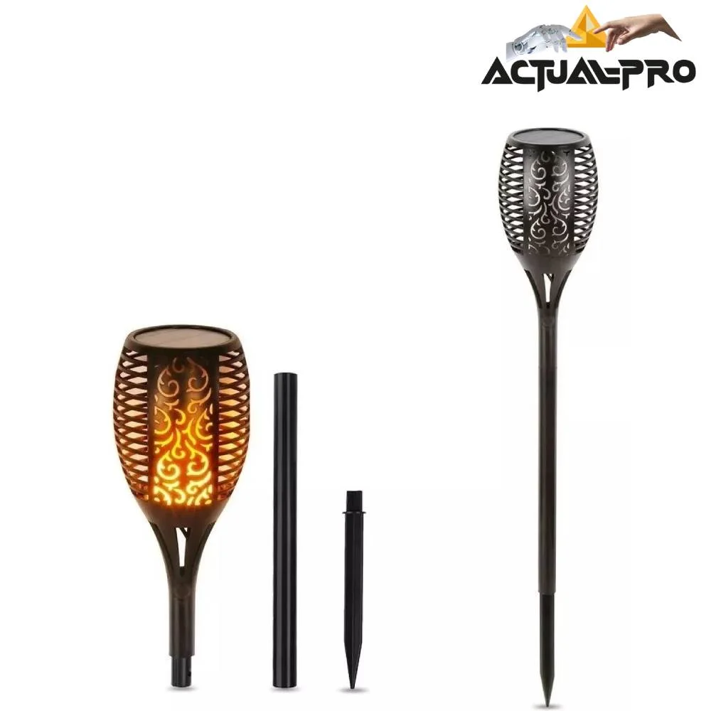 Estaca Solar Efecto Llama